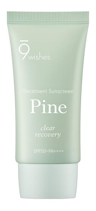9wishes Treatment Sunscreen Pine Clear Recovery SPF 50 Pa++++