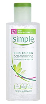 Simple Kind To Skin Pore Minimising Toning Cleanser