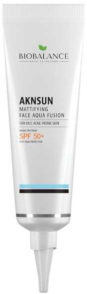 BioBalance Aknsun Mattifying Face Aqua Fusion Sunscreen SPF 50+