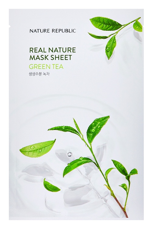 Nature Republic Real Nature Mask Sheet Green Tea