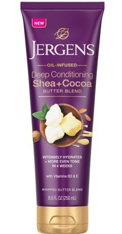 JERGENS Deep Conditioning Shea + Cocoa Whipped Butter Blend