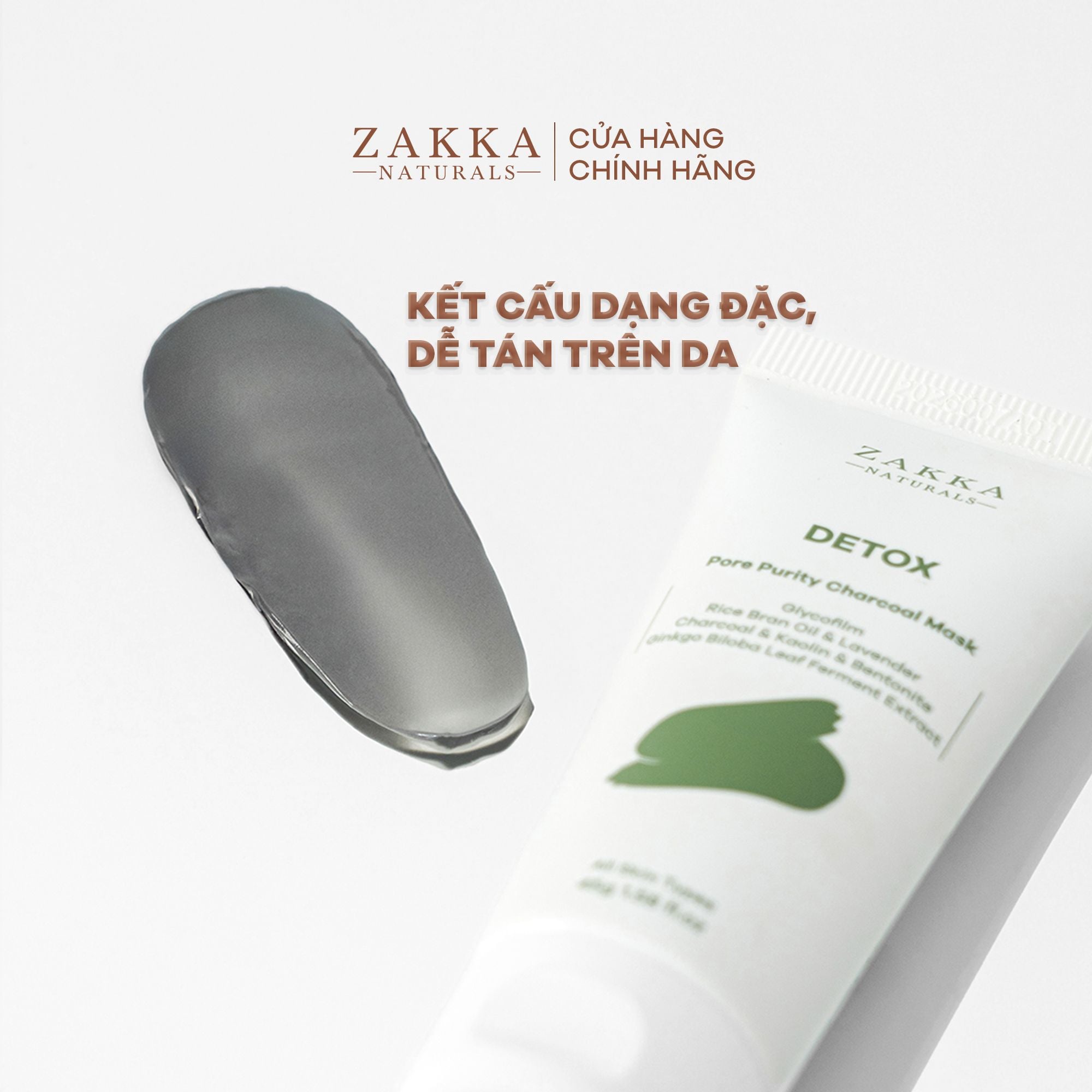 Zakka Naturals Detox Pore Purity Charcoal Mask