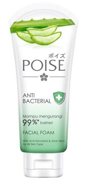 Poise Antibacterial Facial Foam