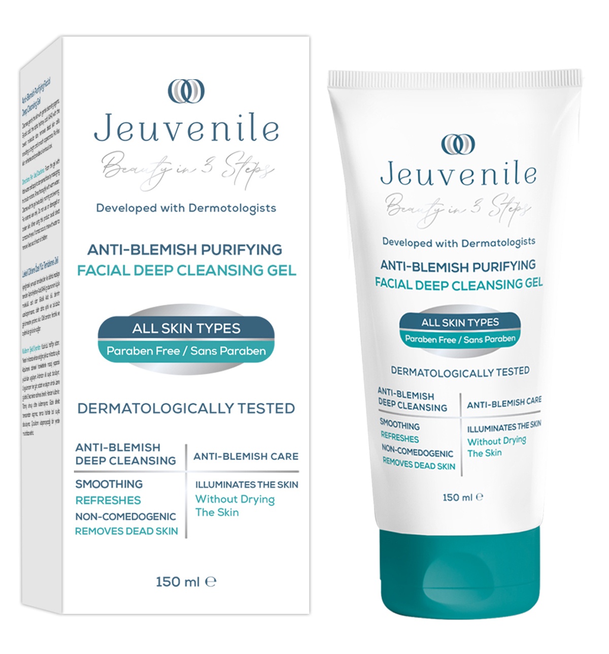 Jeuvenile Anti-Blemish & Anti Dark Spot Purifying Facial Deep Cleansing Gel