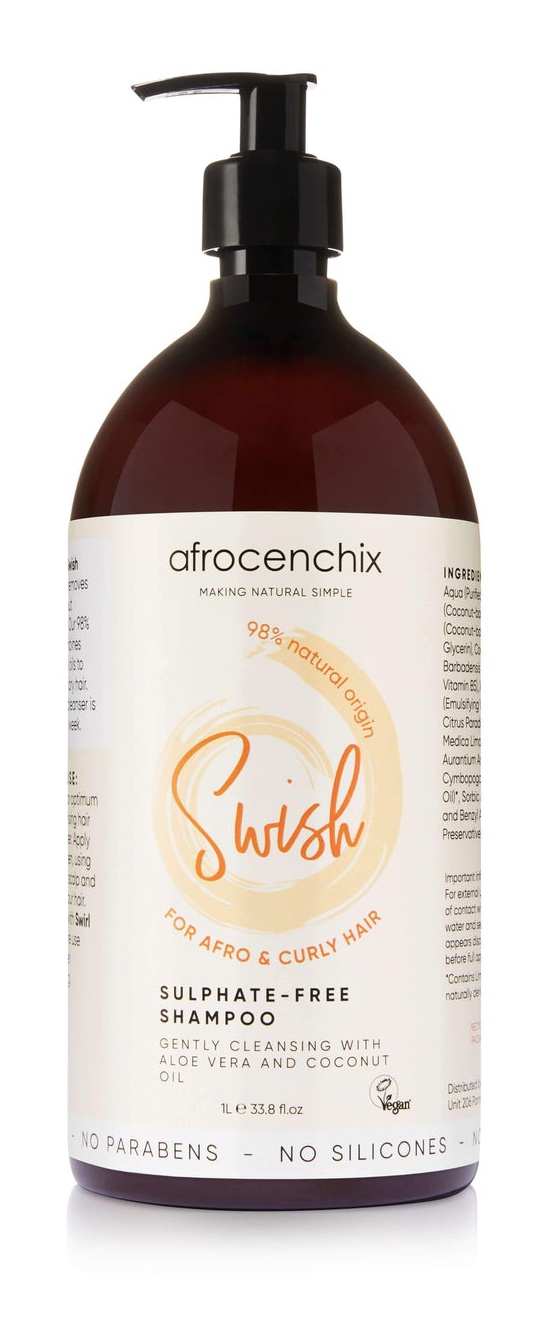 Afrocenchix Swish Sulfate Free Shampoo 1l