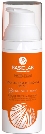Basiclab Lekka Emulsja Ochronna SPF50+