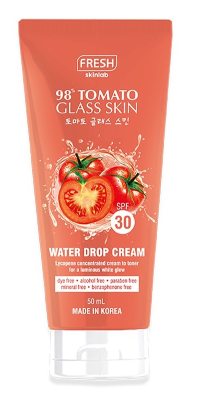 Fresh Skinlab 98% Tomato Glass Skin Water Drop Cream spf30
