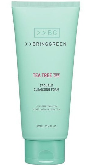 Bring Green Tea Tree Cica Trouble Cleansing Foam