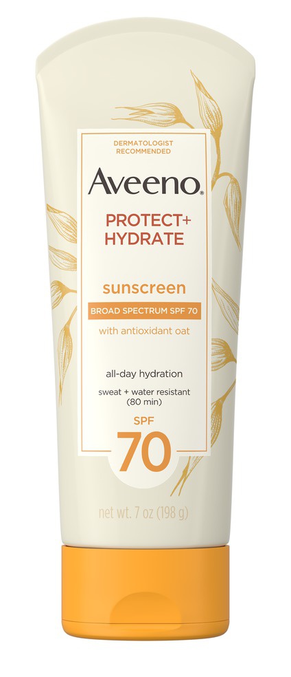 Aveeno Protect + Hydrate Sunscreen Lotion Spf 70