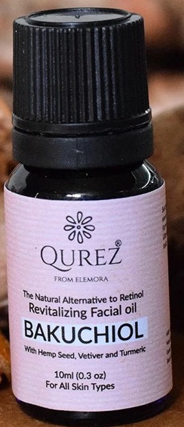 Qurez Bakuchiol - Revitalizing Facial Oil With Hempseed, Vetiver And Turmeric
