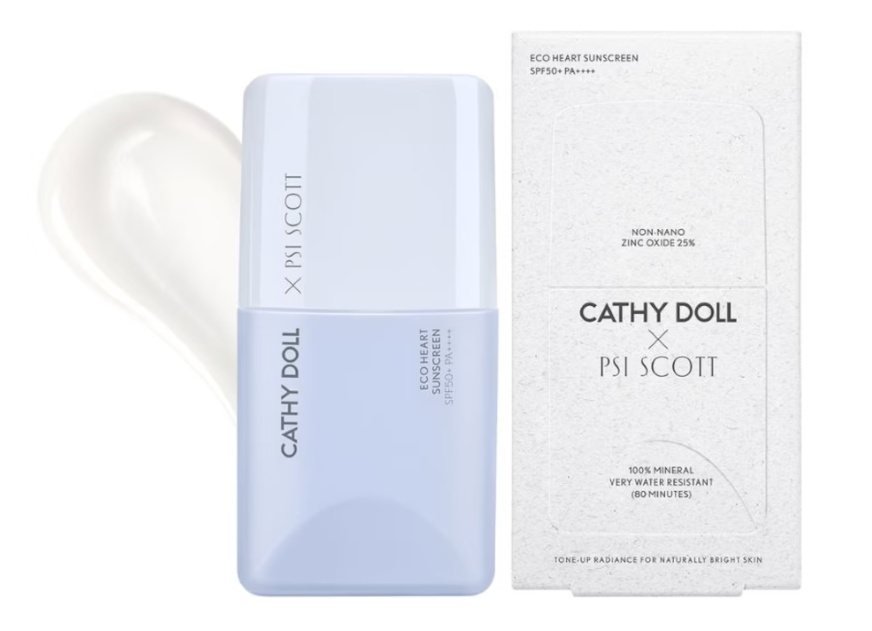 Cathy Doll Psi Scotts Eco Heart Sunscreen SPF50+ Pa+++