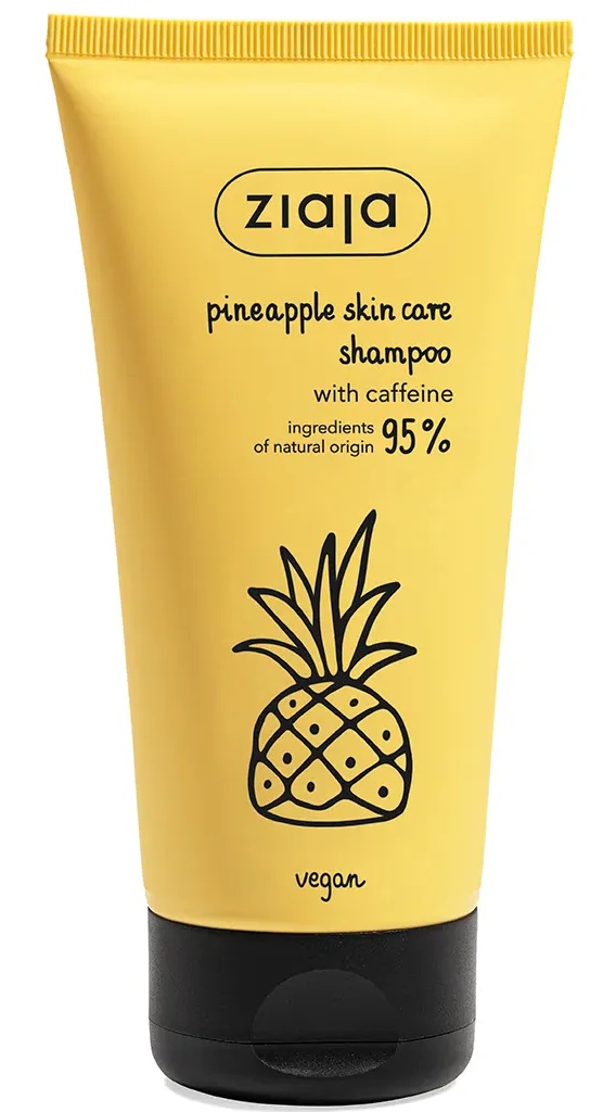 Ziaja Pineapple Skin Care Shampoo With Caffeine