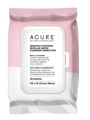 Acure Seriously Soothing Micellar Water Towelettes