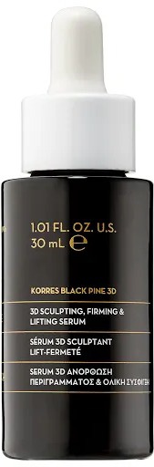 Korres Black Pine 3D Sculpting, Firming & Lifting Face Serum