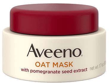 Aveeno Oat Face Mask With Pomegranate Seed Extract