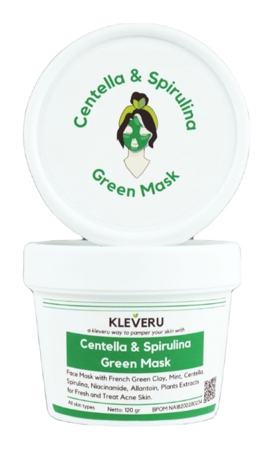 Kleveru Centella And Spirulina Green Mask