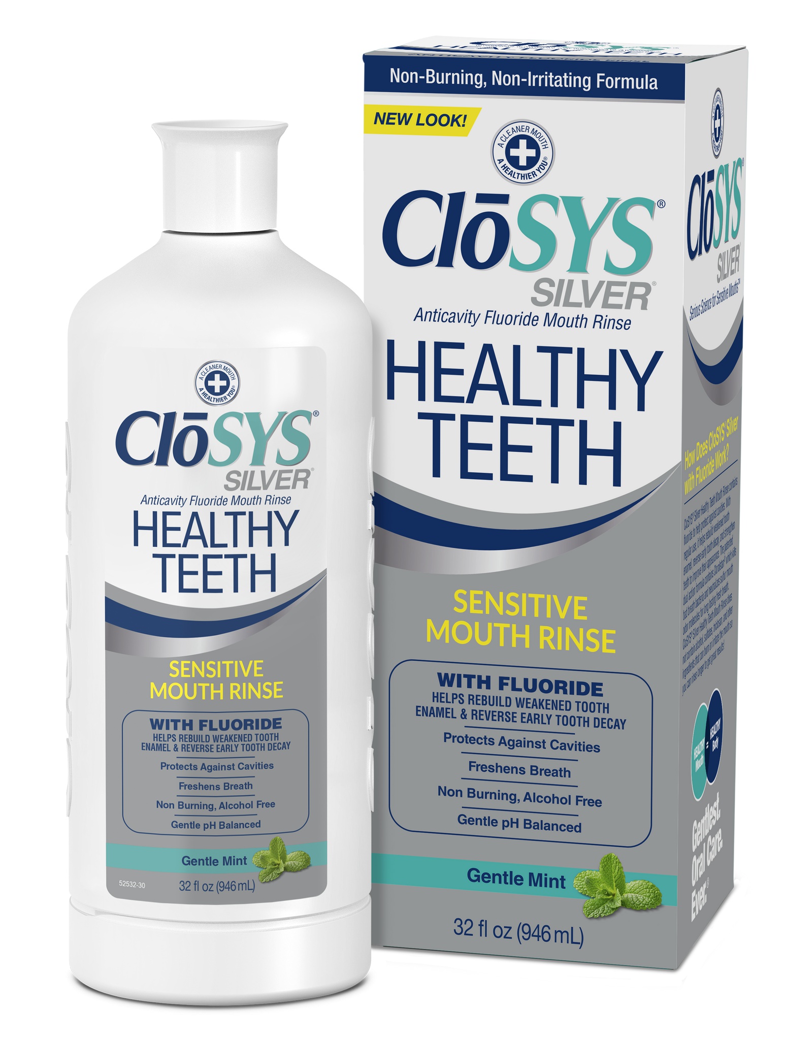 CloSYS Healthy Teeth Mouthwash