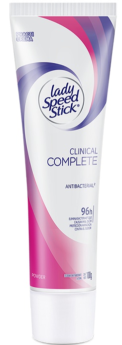 Lady speed stick Desodorante Antitranspirante En Crema Clinical Complete