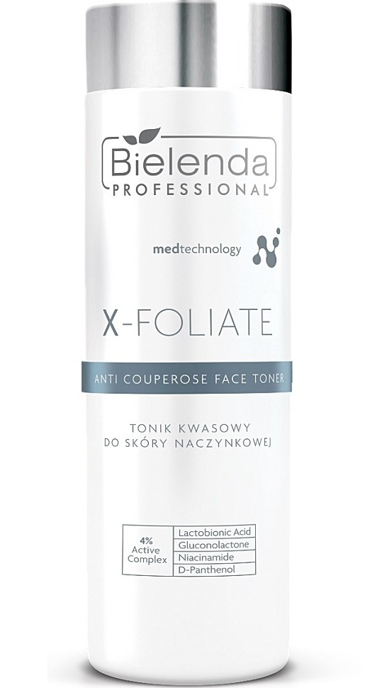 Bielenda Professional X-Foliate Anti Couperose Face Toner