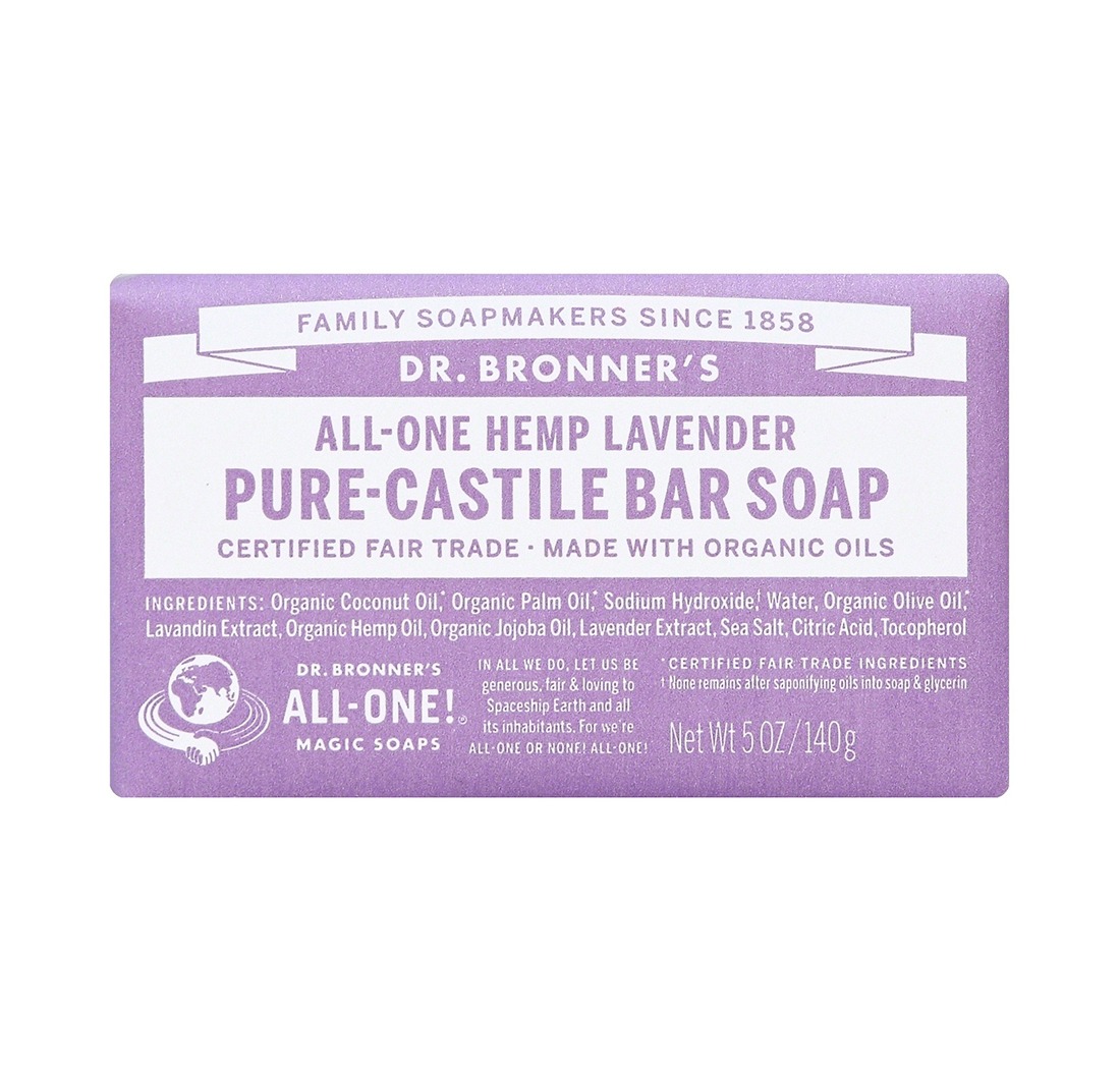 Dr Bronner Lavender Soap Bar