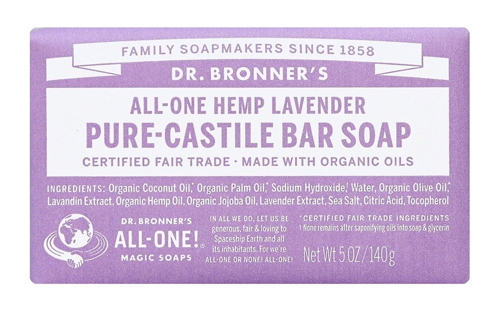 Dr Bronner Lavender Soap Bar