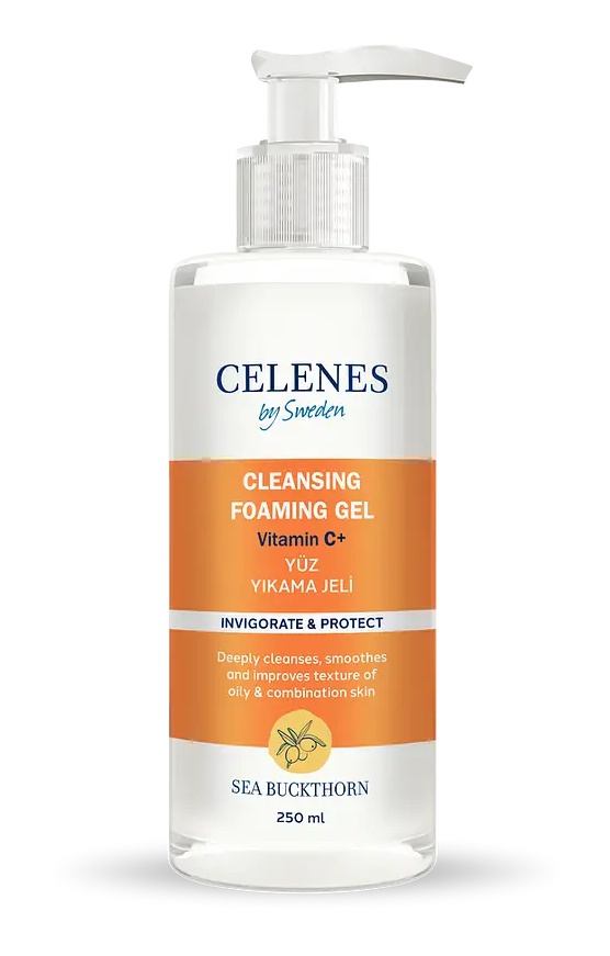 Celenes Cleansing Foaming Gel Vitamin C+