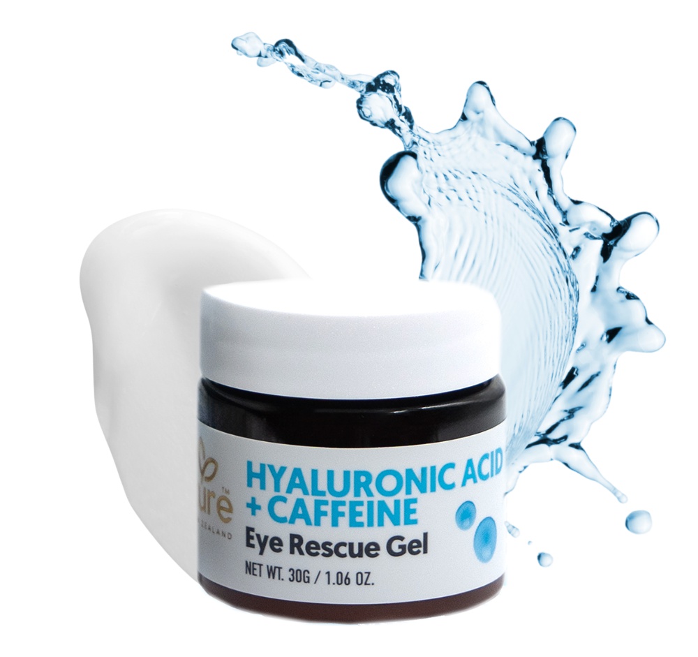 By Nature Hyaluronic Acid + Caffeine Eye Rescue Gel