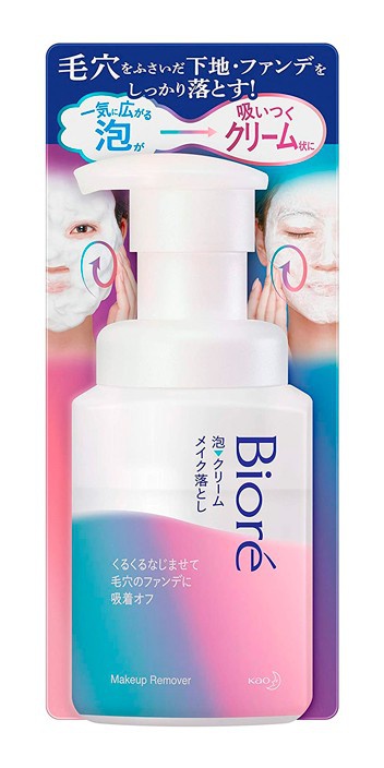 Biore Bubble Cream Make Up Remover