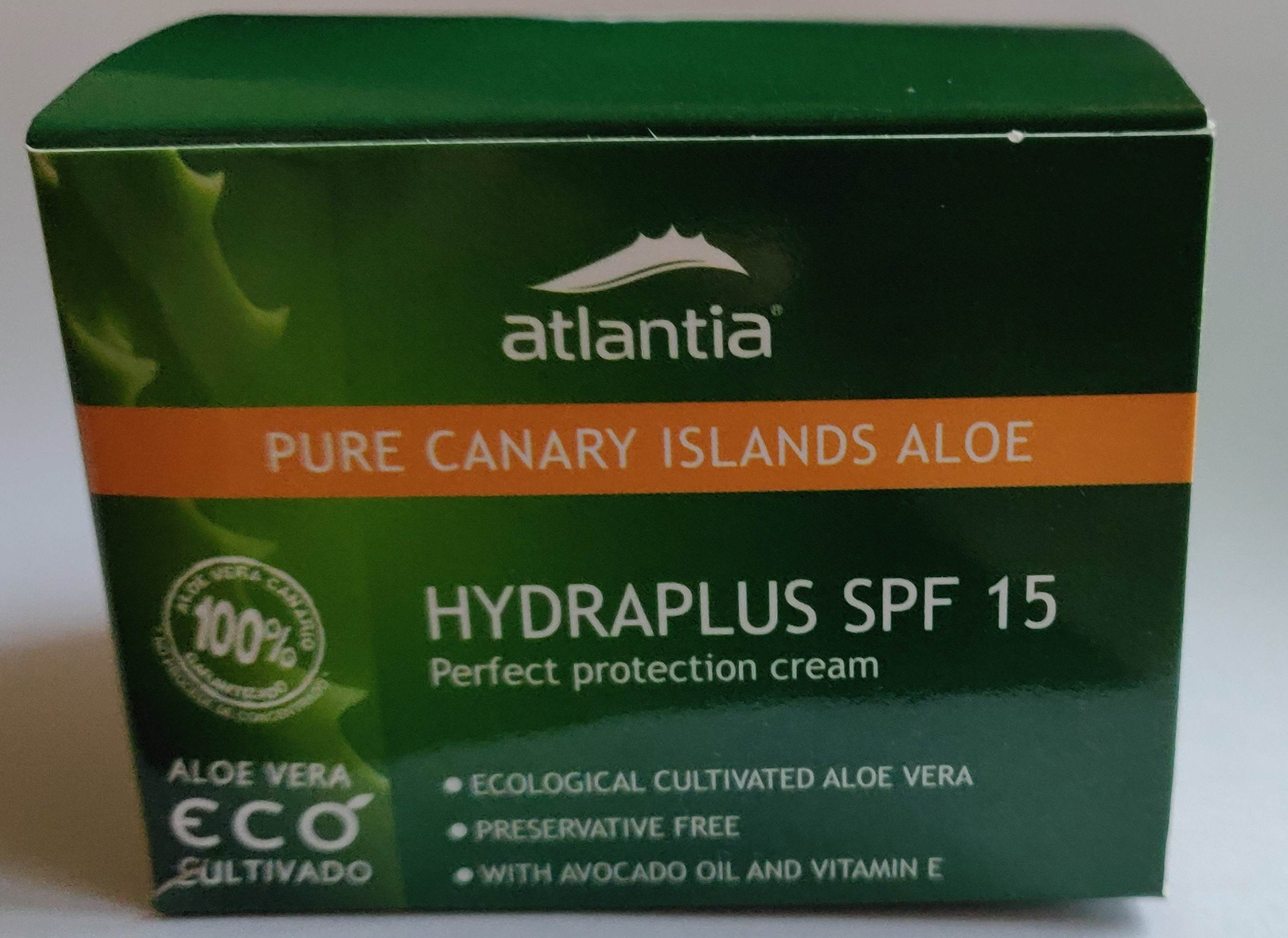 Atlantia Hydraplus Spf 15 Perfect Protection Cream