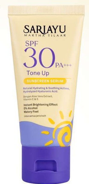 Sariayu SPF 30 Pa+++ Tone Up Sunscreen Serum