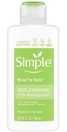 Simple Kind To Skin Replenishing Rich Moisturizer 12hr Moisturization