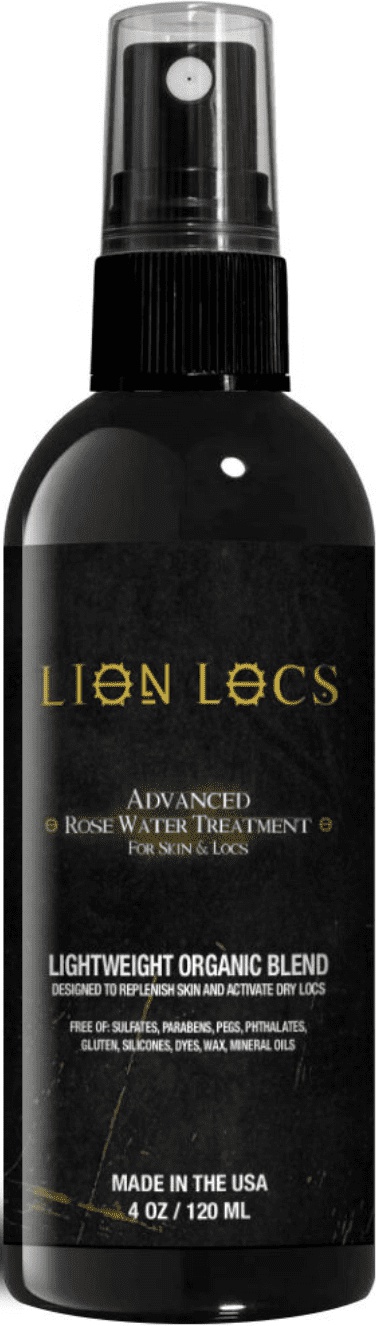 Lion Locs Advanced Rose Water Spray Treatment