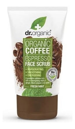 Dr Organic Organic Coffee Espresso Face Scrub