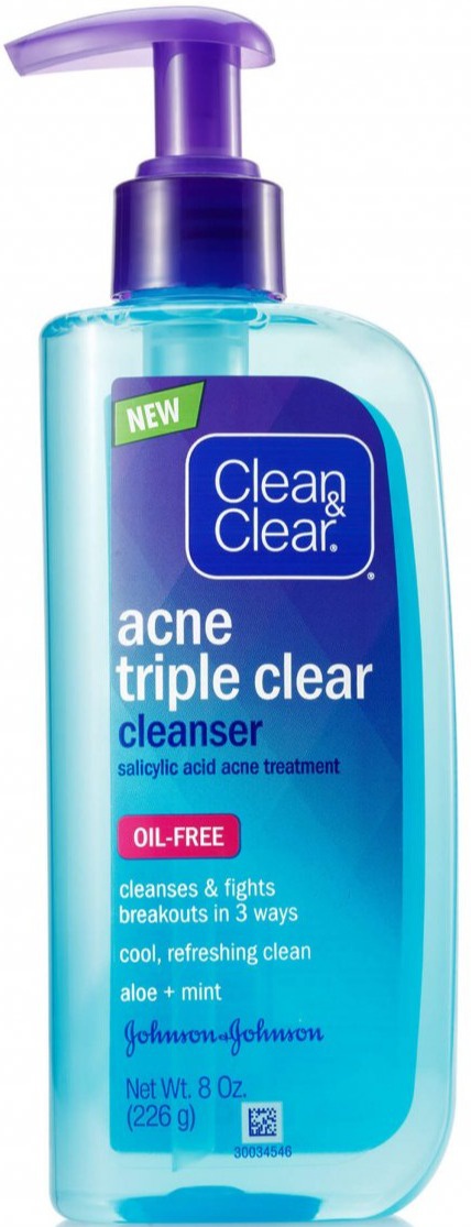 Clean & Clear Acne Triple Clear Cleanser