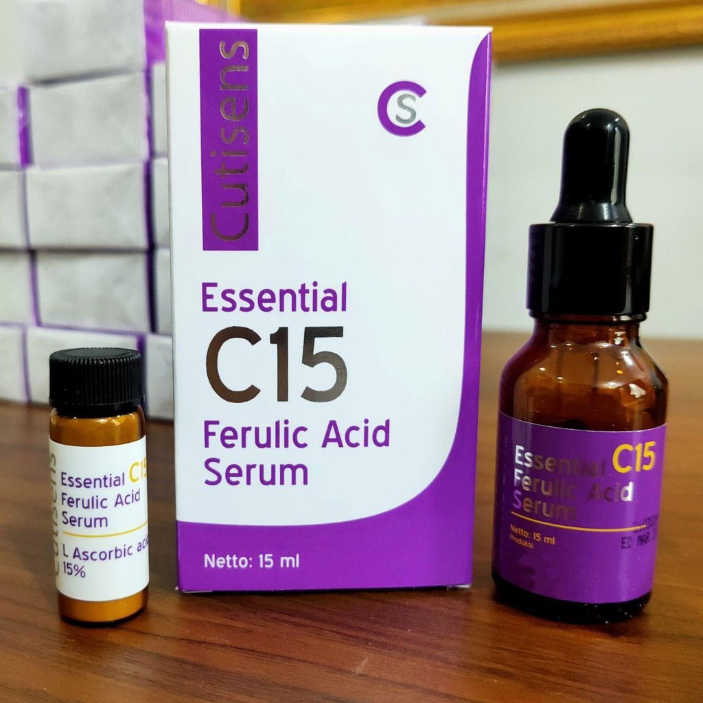 Cutisens Essential C15 Ferulic Acid Serum (brightening Glowing Vitamin C)