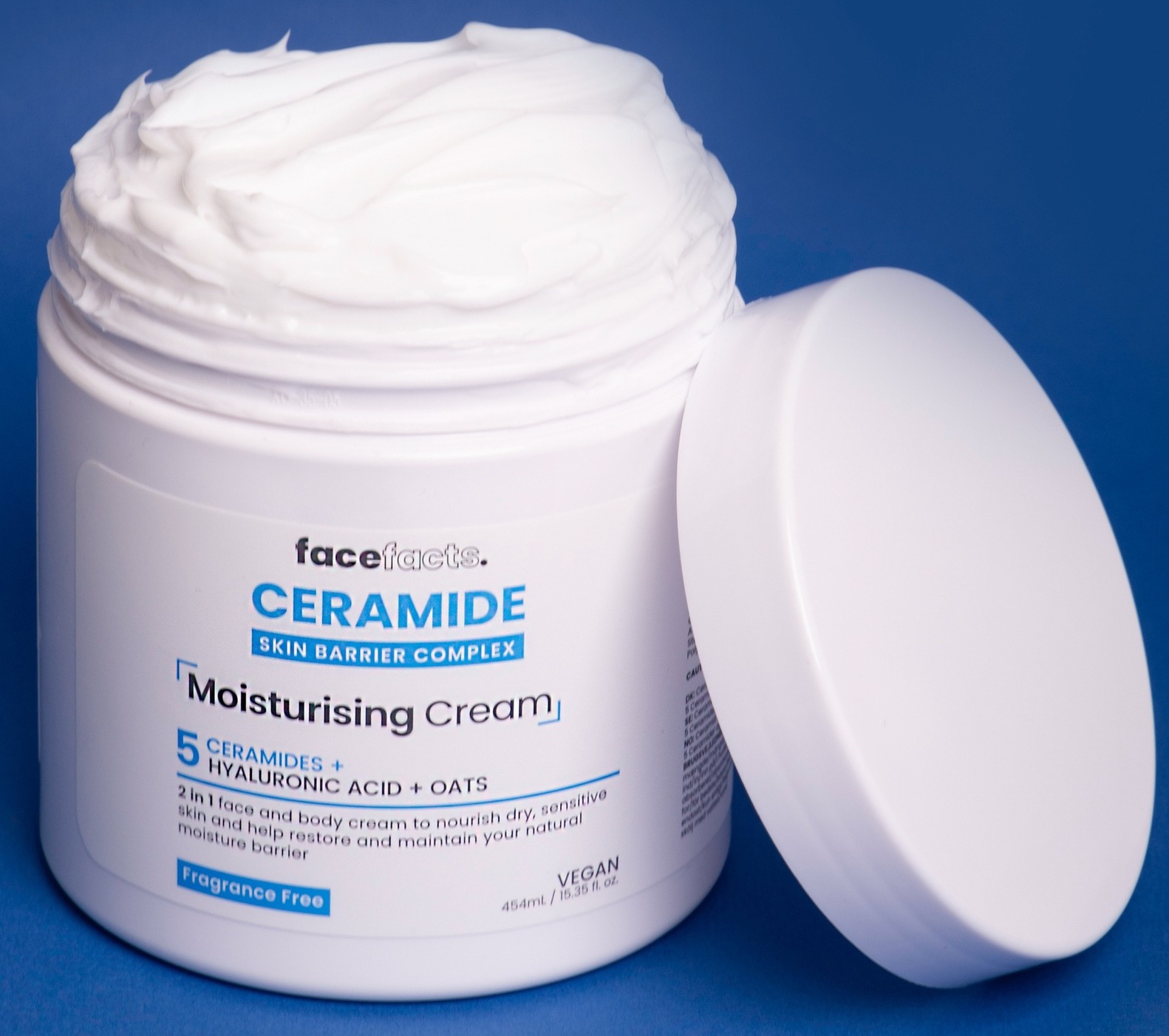 Face facts Ceramide Moisturising Body Cream