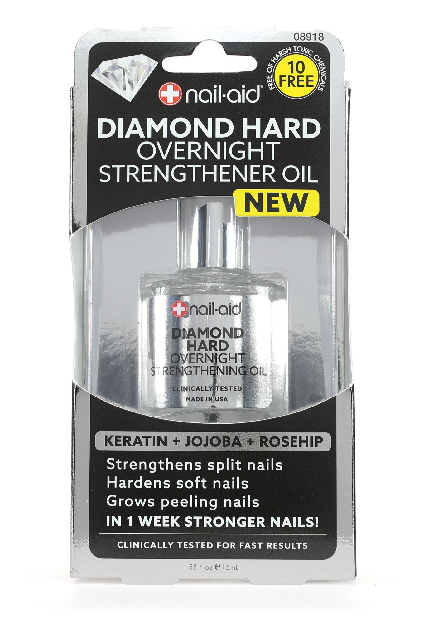 Nail Aid Diamond Hard Overnight Strengthener Oil