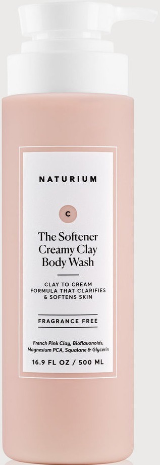 naturium The Softener Creamy Clay Body Wash