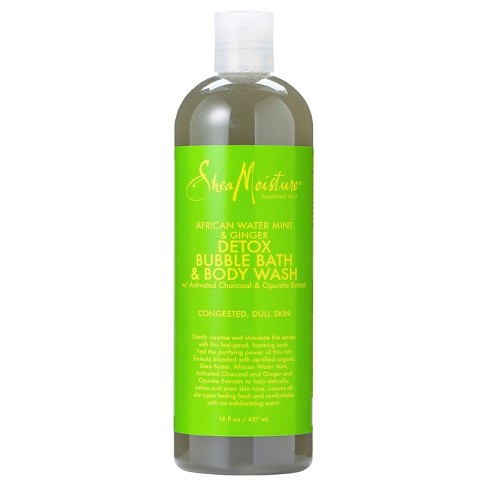 SheaMoisture African Water Mint Bubble Bath Body Wash