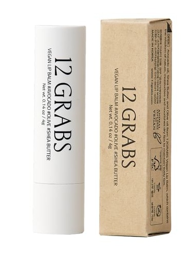 12 GRABS Vegan Lip Balm