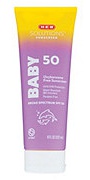 H-E-B Solutions Baby SPF 50 Oxybenzone Free Sunscreen