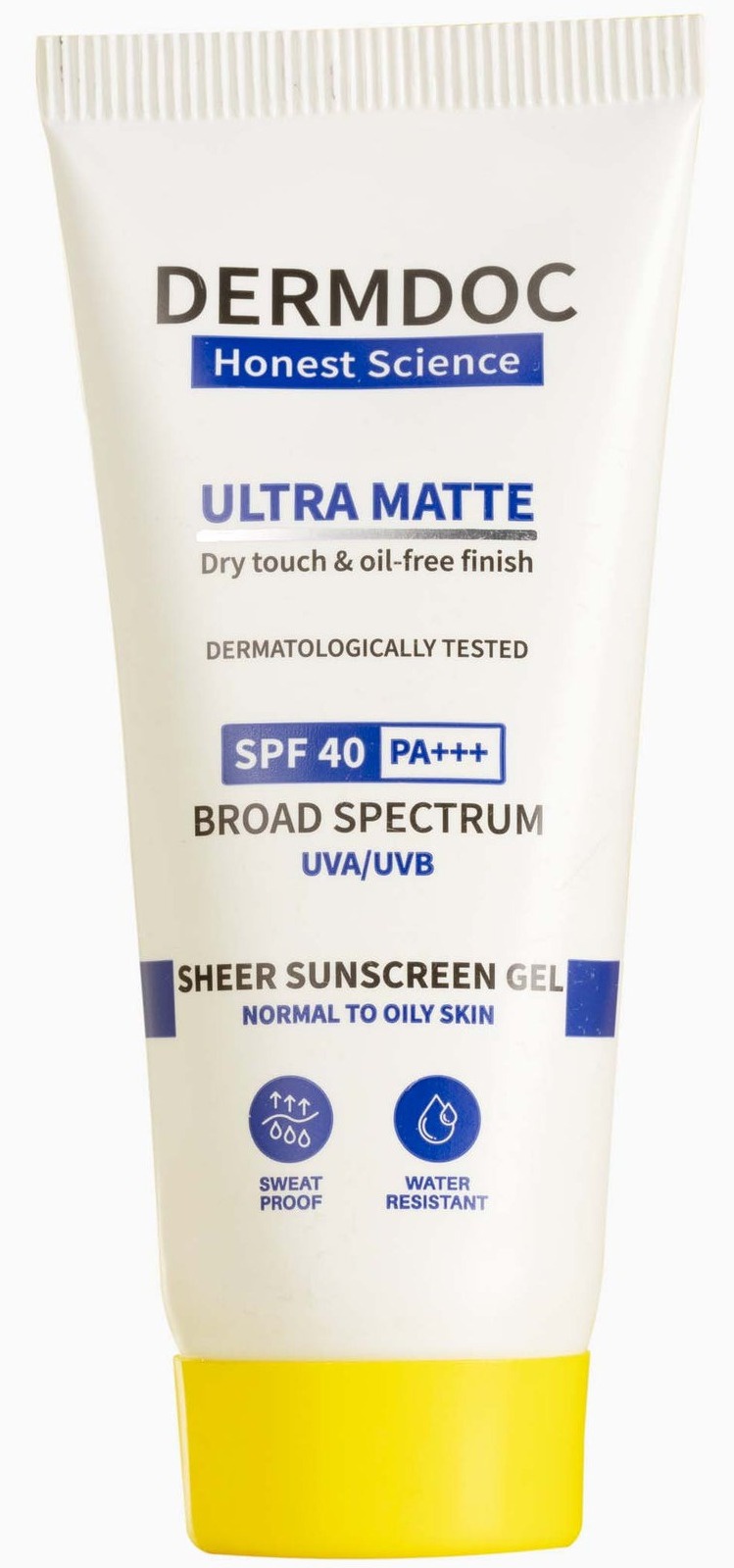 DermDoc Ultra Matte Sheer Sunscreen With SPF 40 & Pa+++
