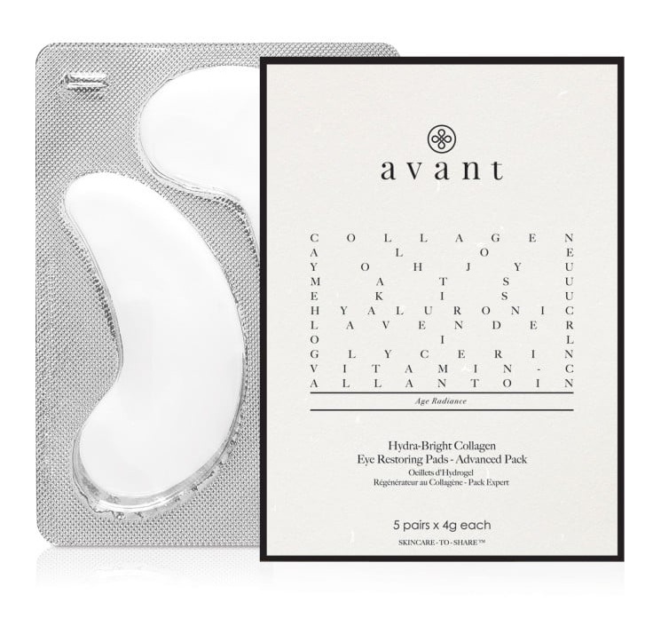 Avant Hydra-bright Collagen Eye Restoring Pads