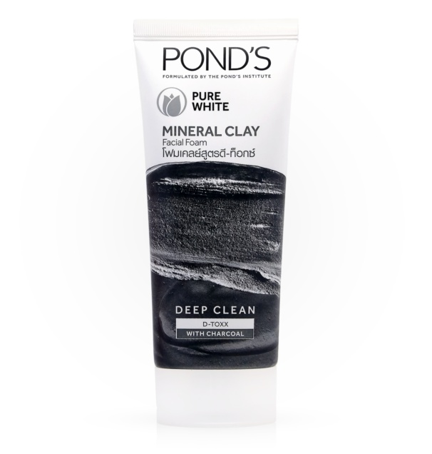 Pond's Pure White Mineral Clay Facial Foam