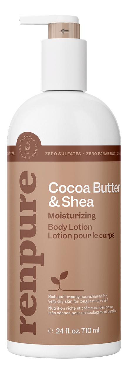 RENPURE Cocoa & Shea Butter Ultra-hydrating Body Lotion