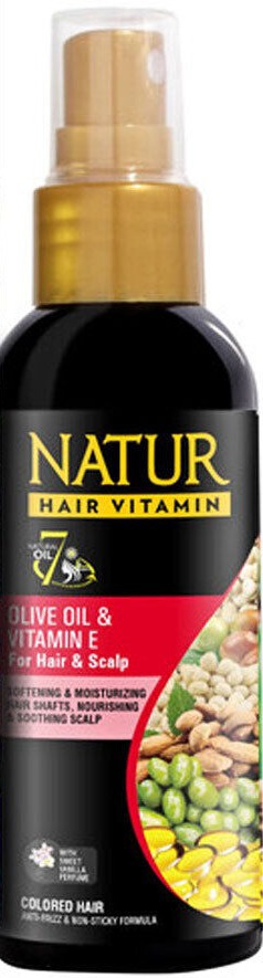 Natur Hair Vitamin Olive Oil & Vitamin E