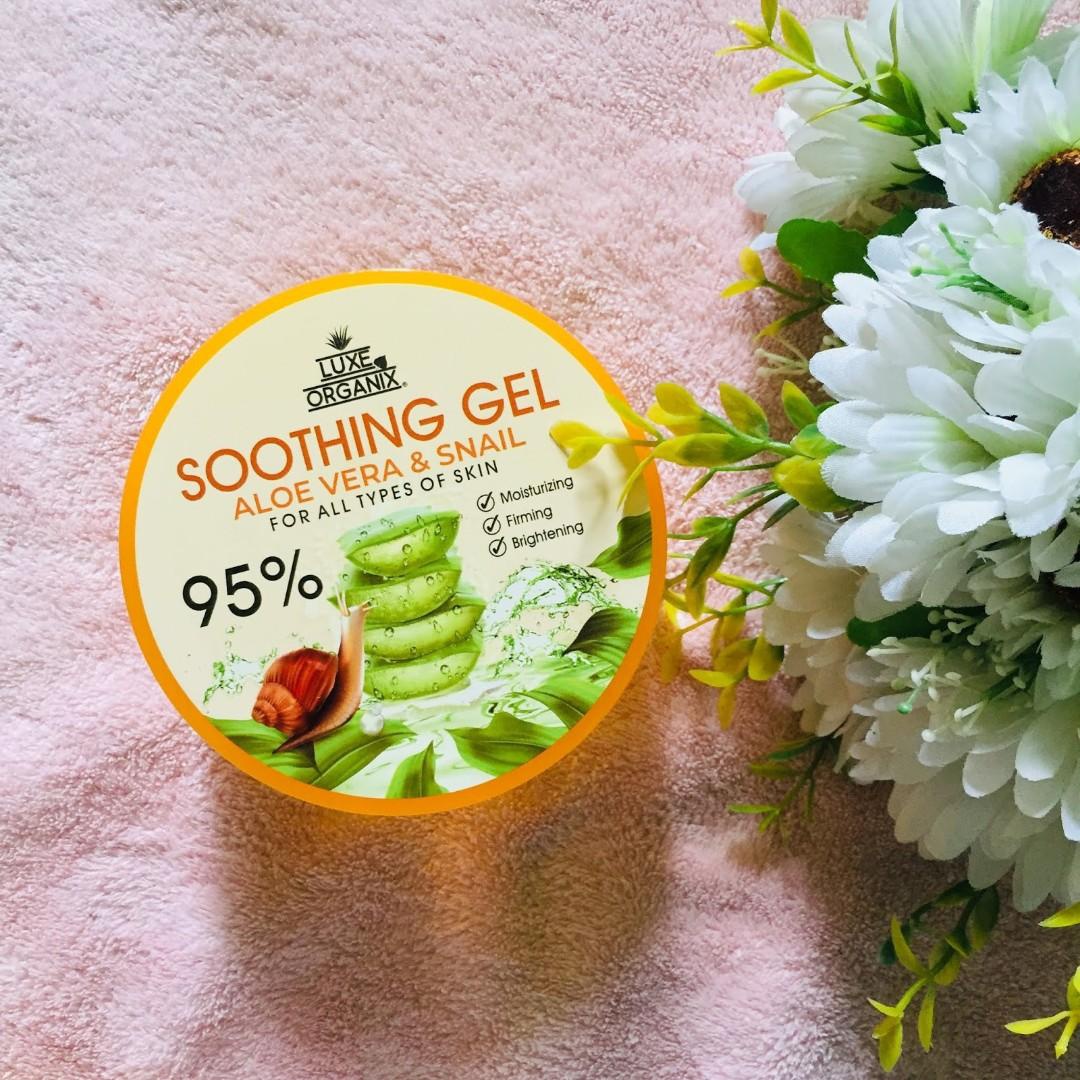 Luxe Organix Aloe Vera And Snail Soothing Gel 95 Ingredients Explained 1360