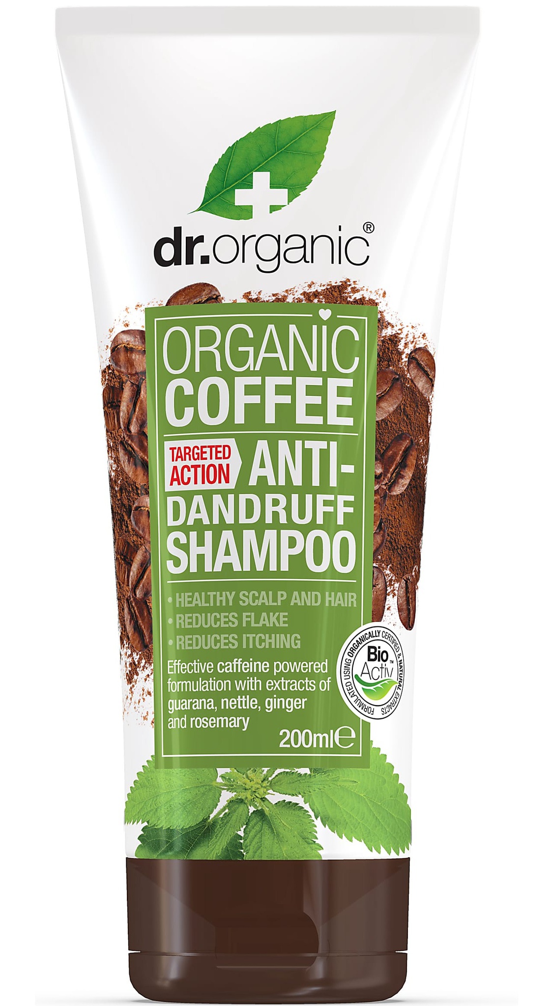 Dr Organic Coffee Anti-Dandruff Shampoo