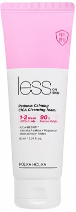 Holika Holika Less on Skin Redness Calming CICA Cleansing Foam