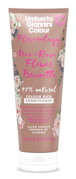 Umberto Giannini Flowerology Iris + Rose Flower Vegan Brunette Conditioner